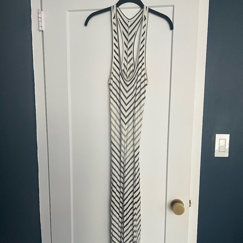 Beyond Yoga Chevron Ombre Racerback Maxi Dress- Sz XS